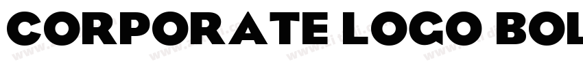 Corporate Logo Bold 字体转换